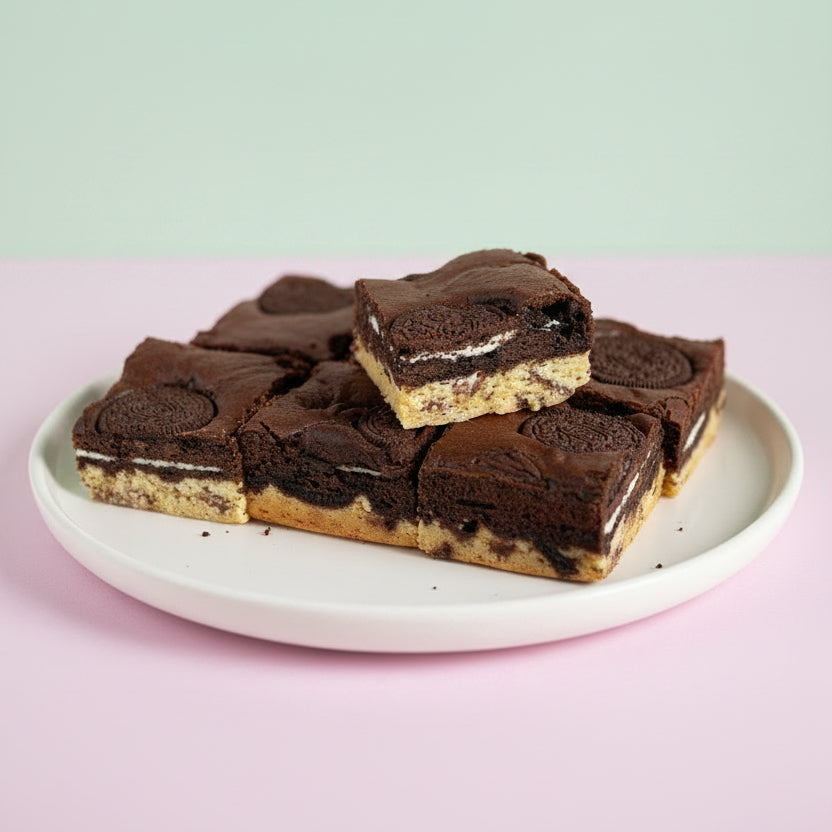 Oreo Crunch Brownie