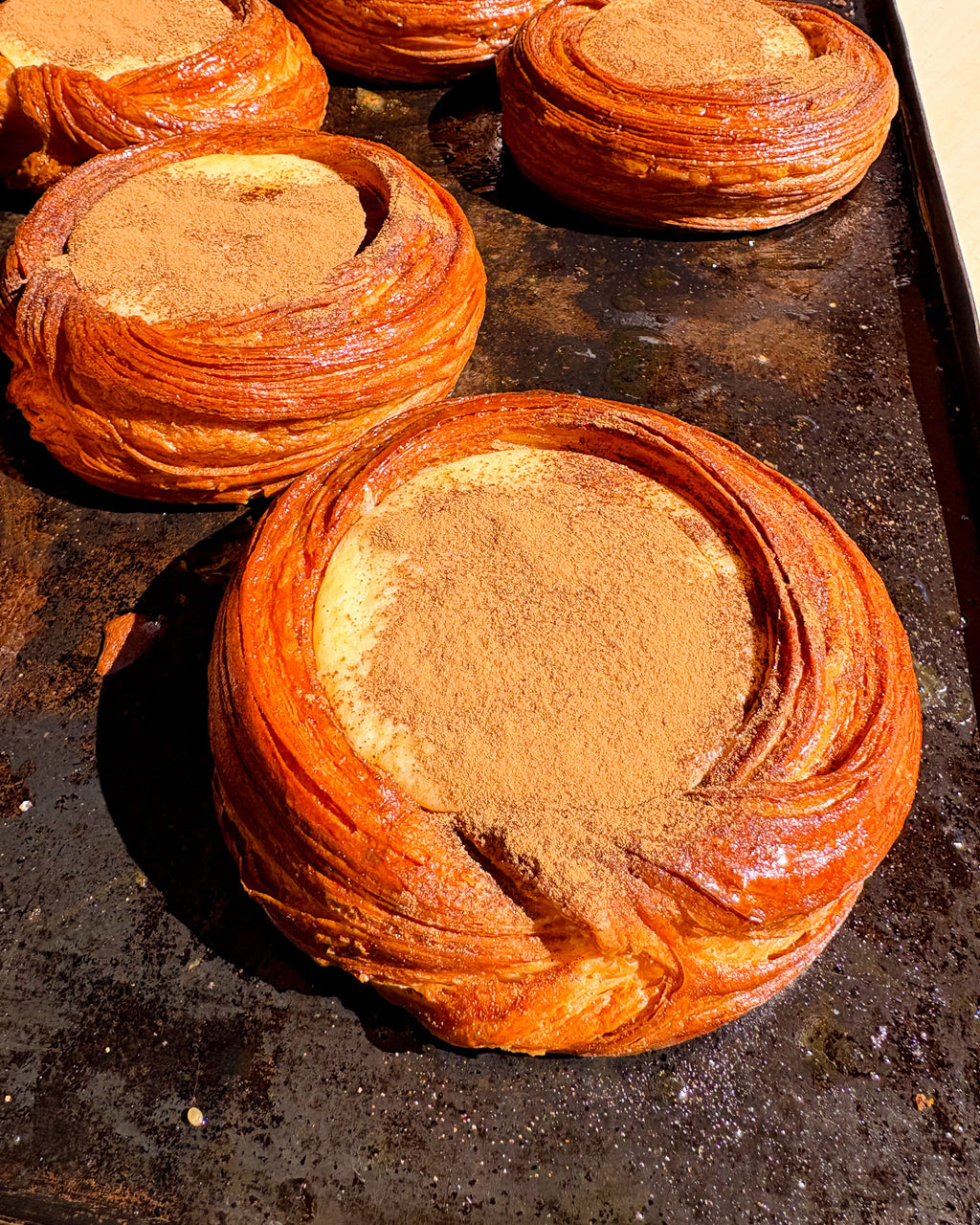 Milk Tart Filled Croissant