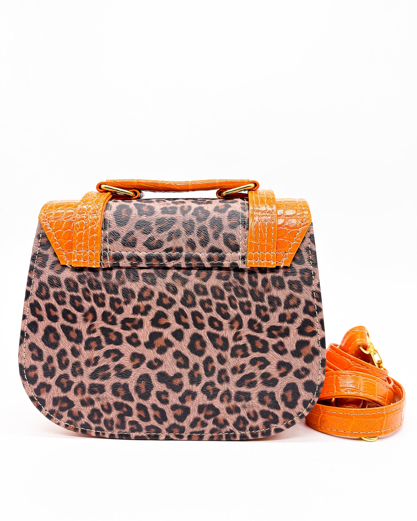 Gill Leopard Print Orange - DR PACHANGA