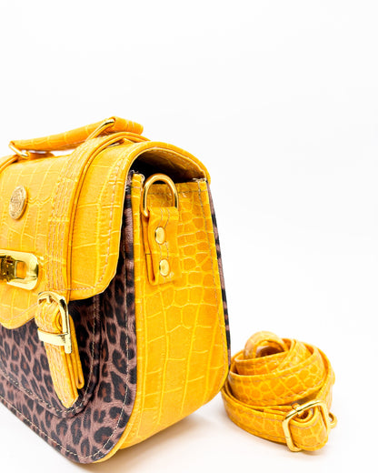 Gill Yellow Leopard Print - DR PACHANGA