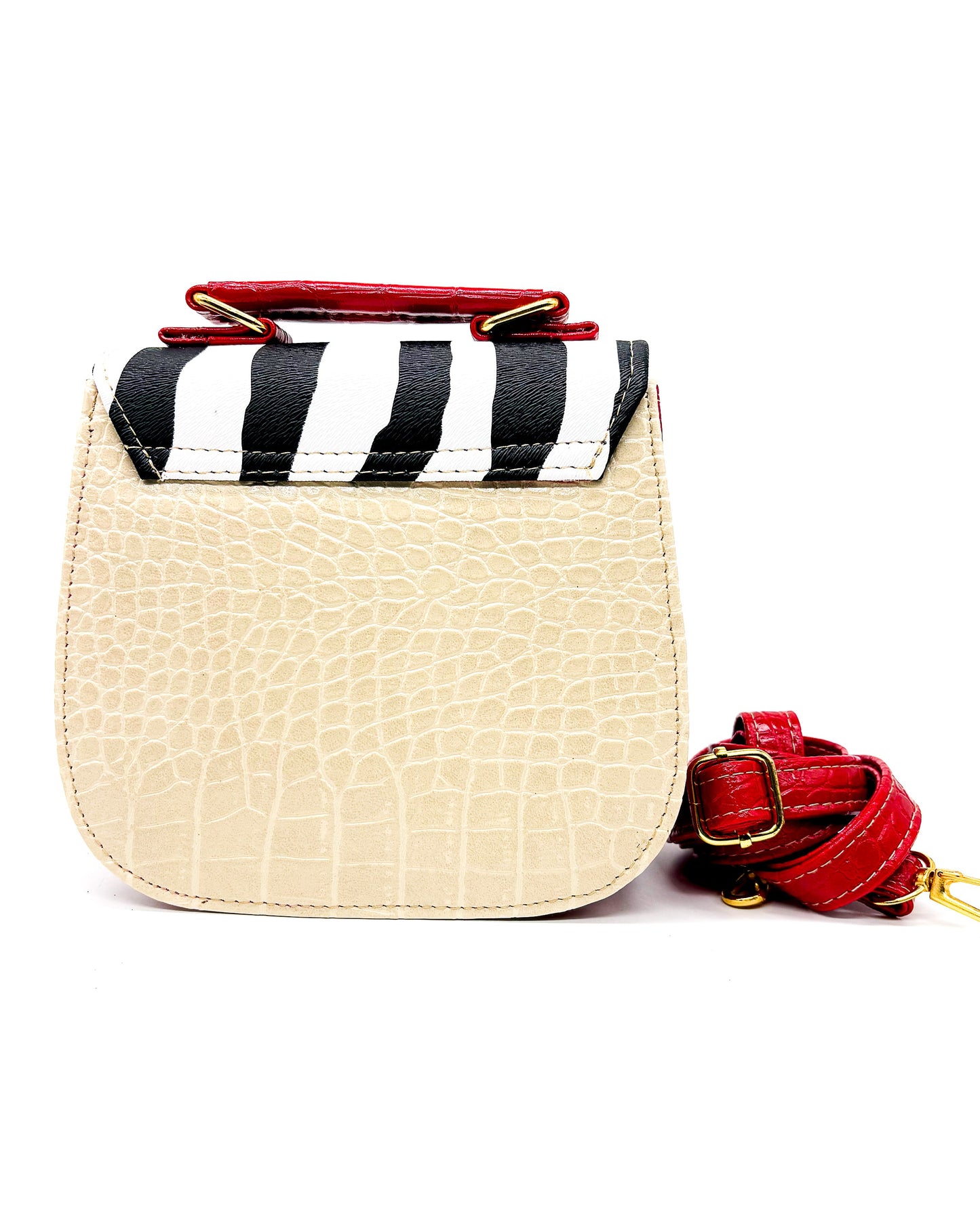 Sibongile Beige Zebra Print