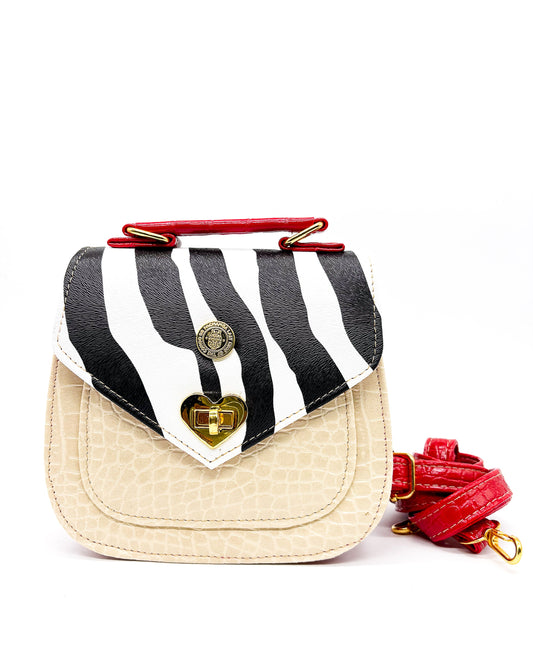 Sibongile Beige Zebra Print