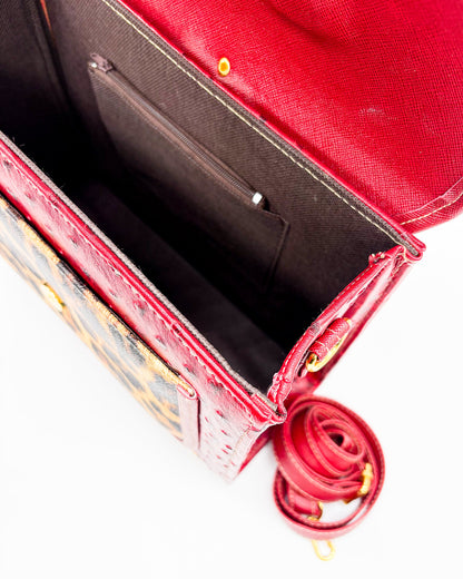 Olenga Red Leopard Print - DR PACHANGA