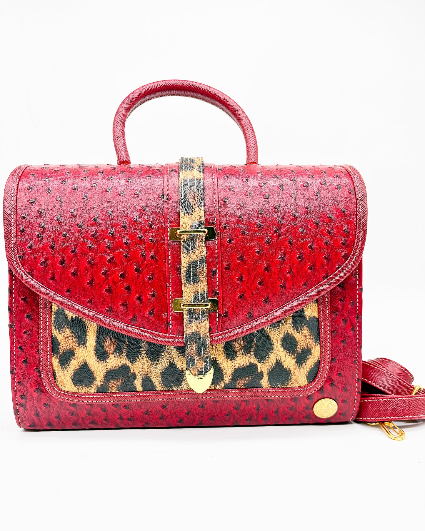 Olenga Red Leopard Print - DR PACHANGA