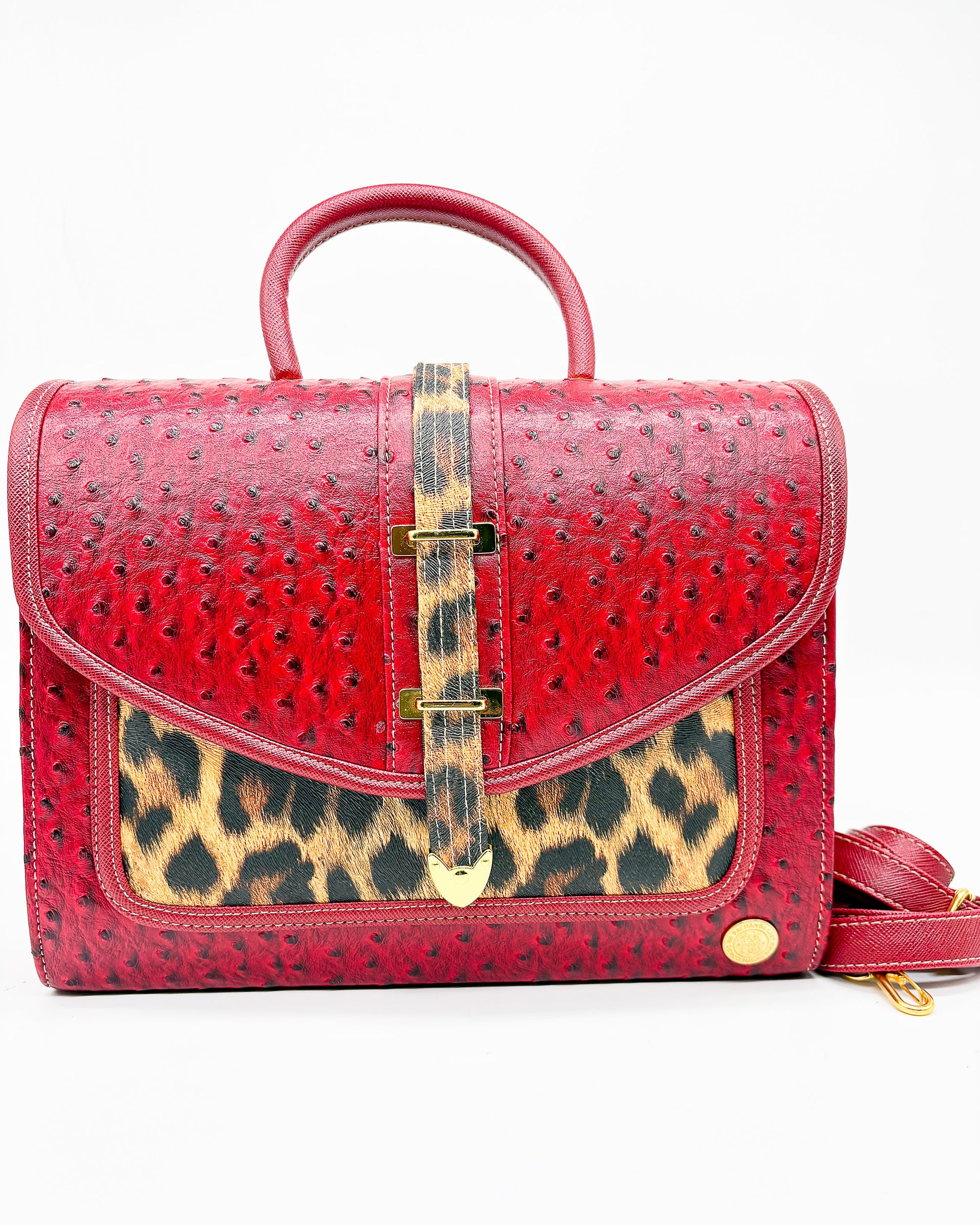 Olenga Red Leopard Print - DR PACHANGA