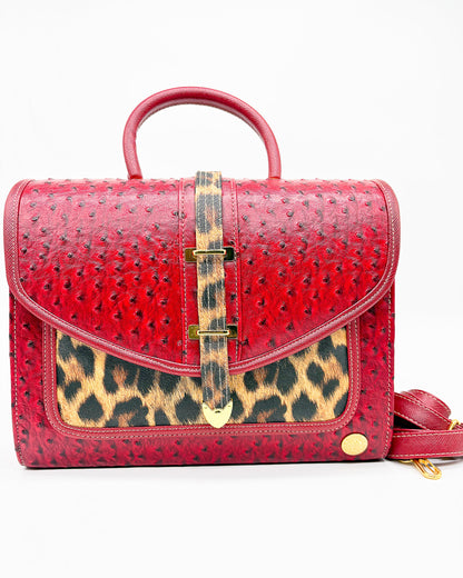 Olenga Red Leopard Print - DR PACHANGA