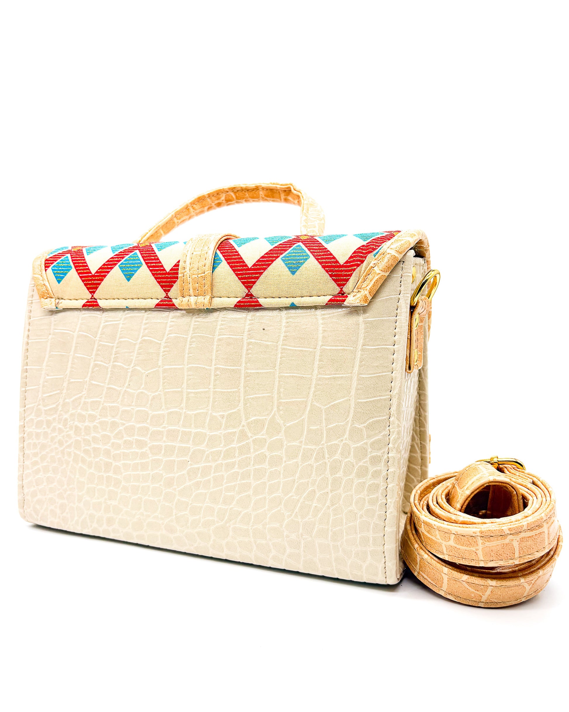 Dolongo Oatmeal Argyle Print - DR PACHANGA