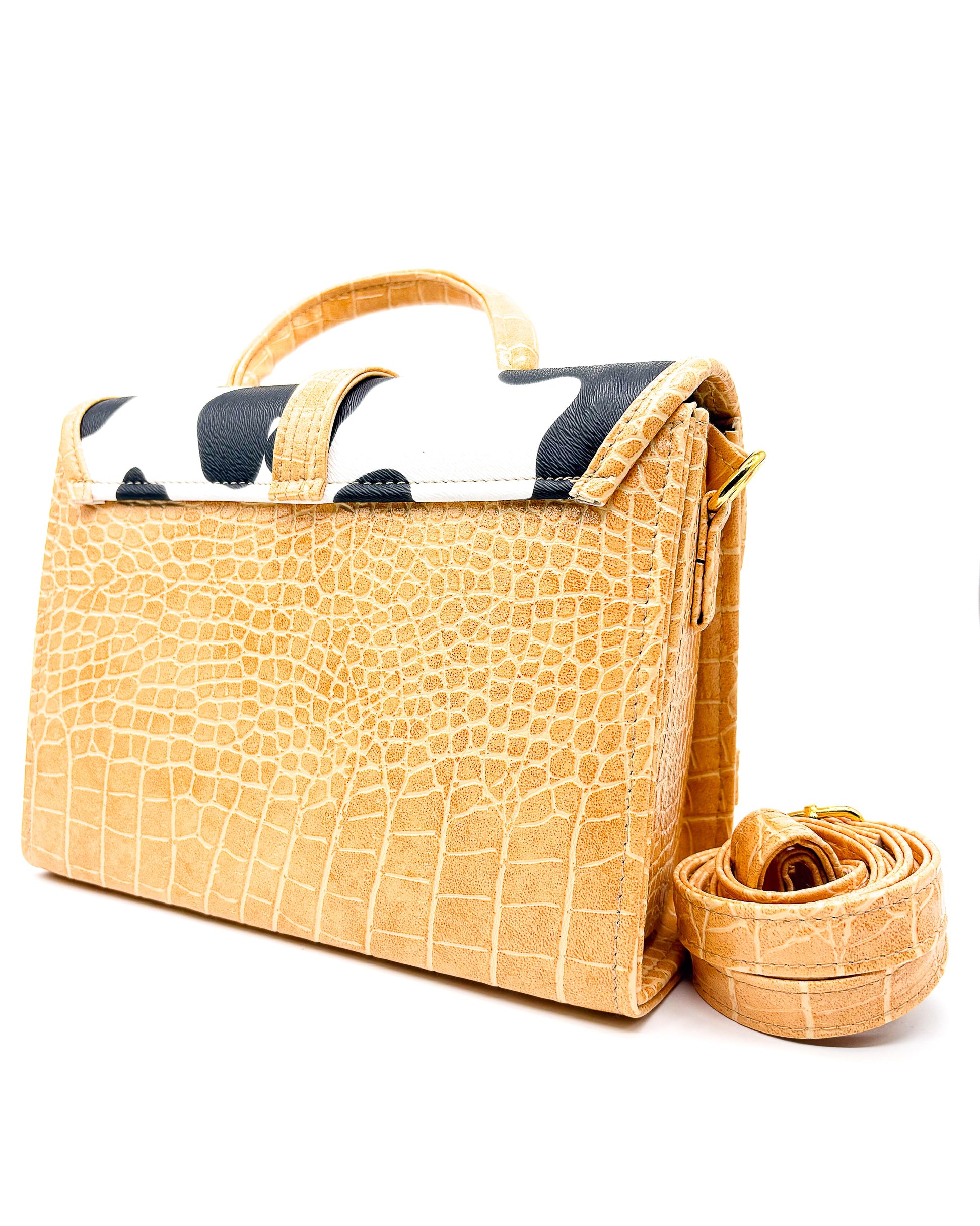 Dolongo Dark Topaz Cow Print - DR PACHANGA