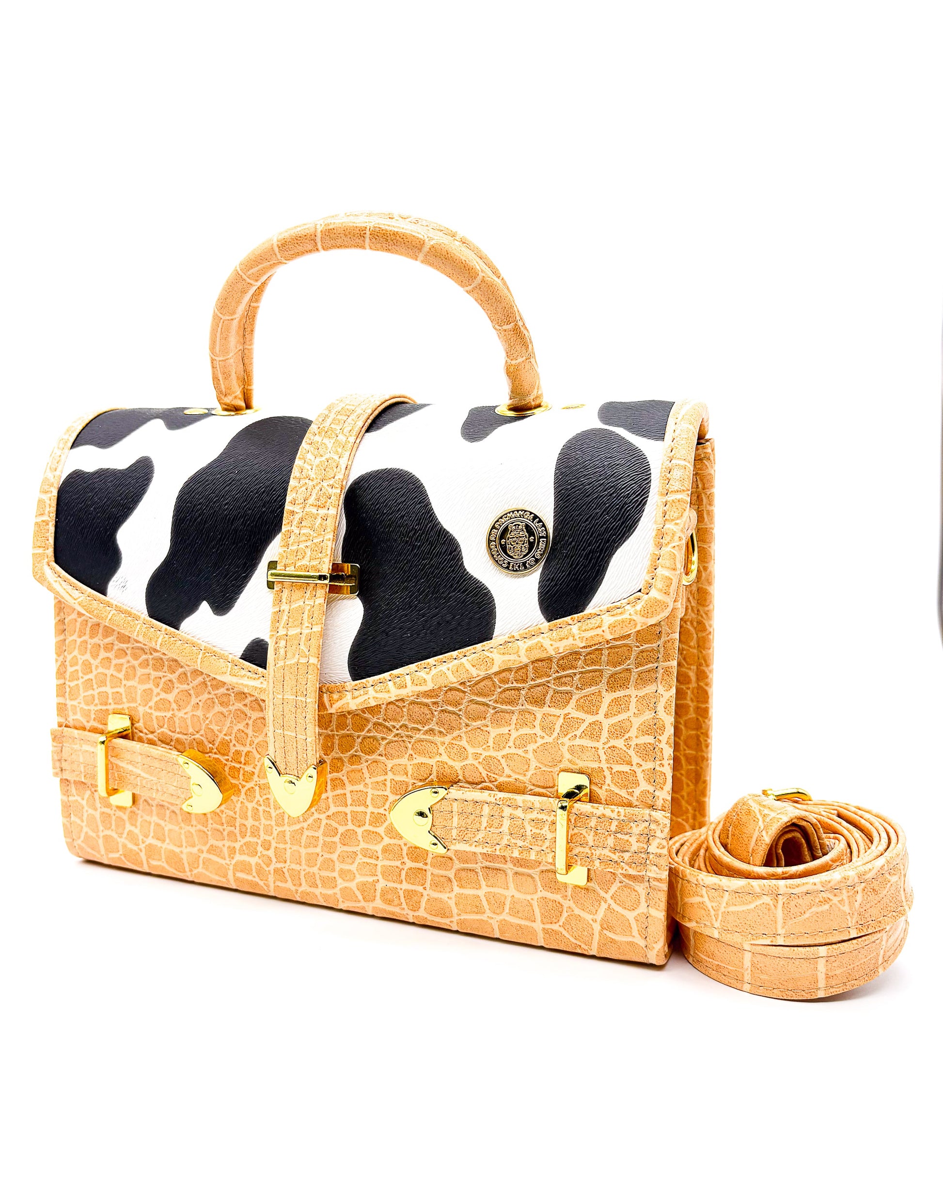 Dolongo Dark Topaz Cow Print - DR PACHANGA