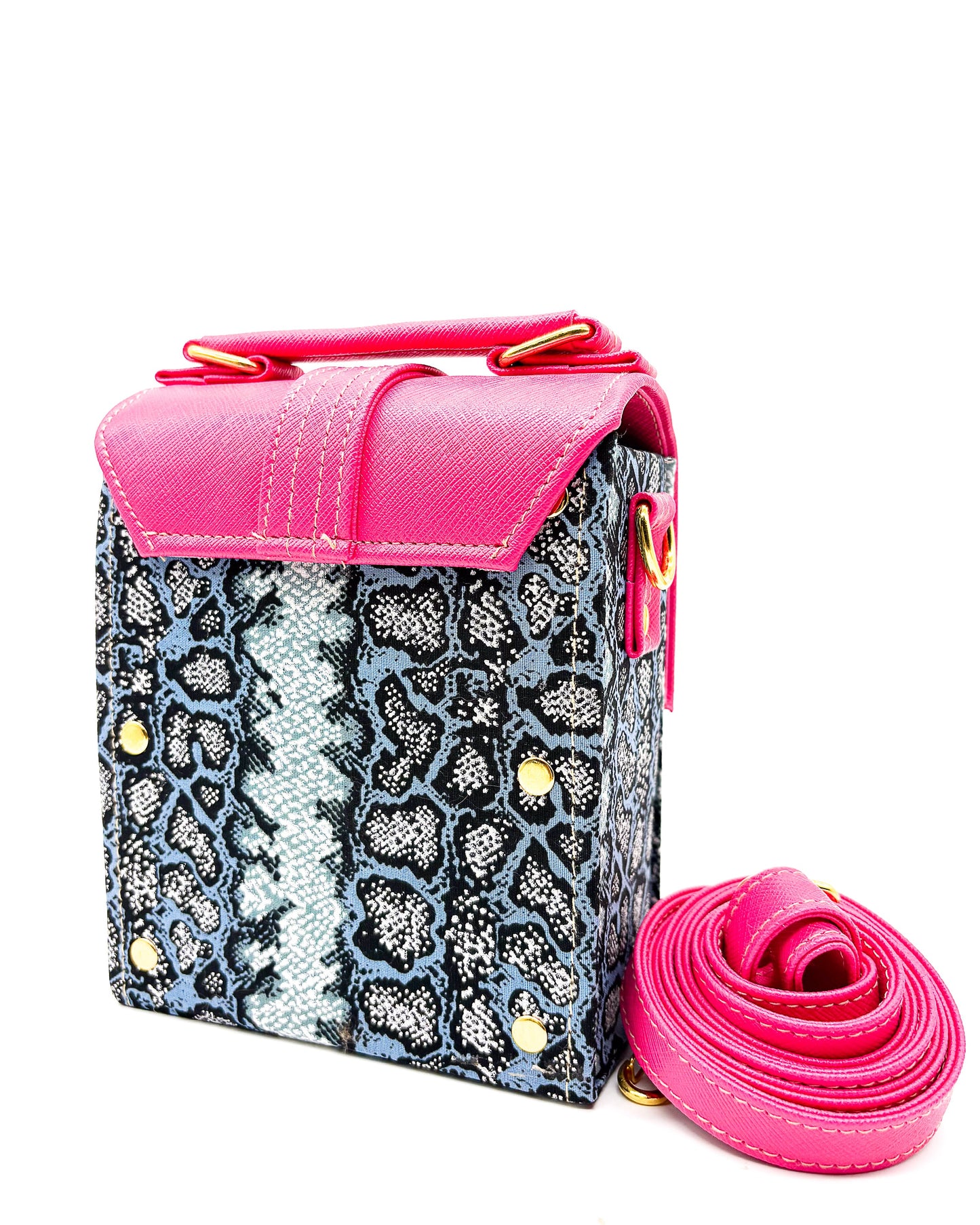 Yakira Grey Print Pink