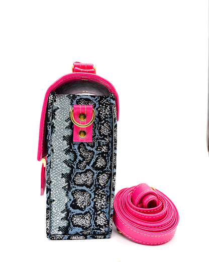 Yakira Grey Print Pink