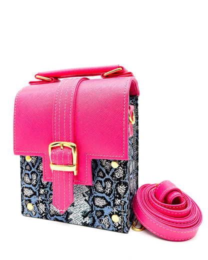 Yakira Grey Print Pink