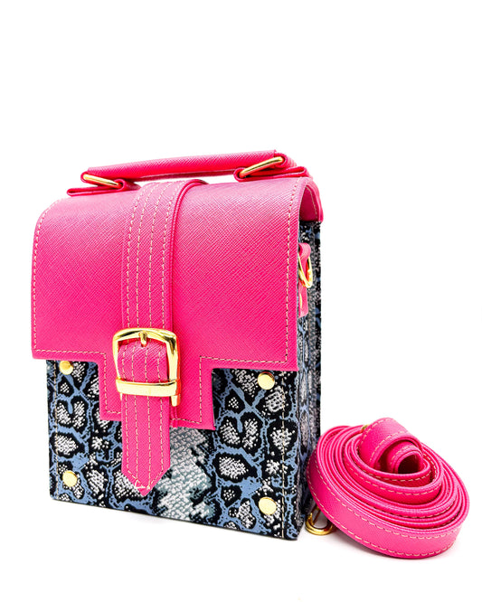 Yakira Grey Print Pink