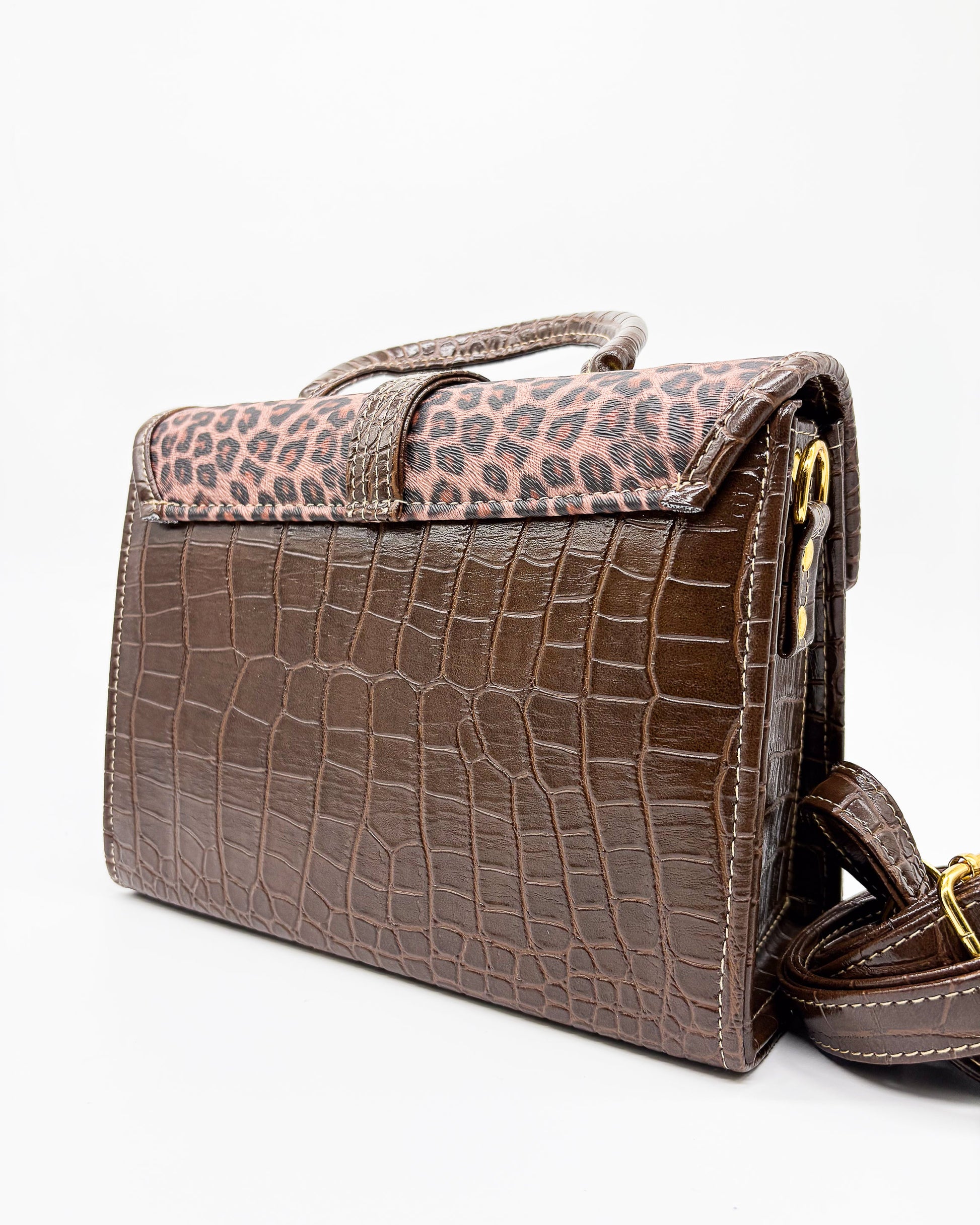 Dolongo Brown Leopard Print - DR PACHANGA