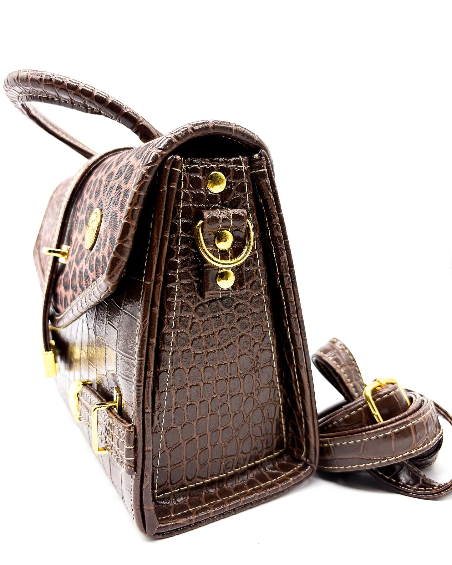 Dolongo Brown Leopard Print - DR PACHANGA