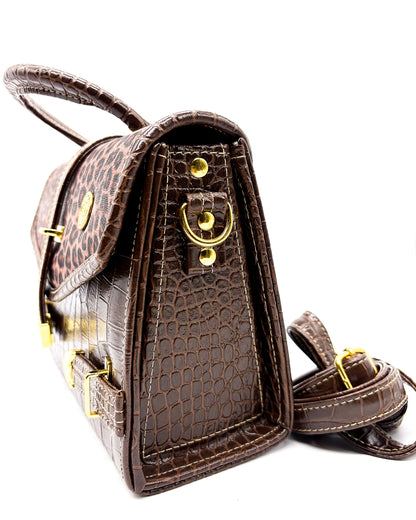 Dolongo Brown Leopard Print - DR PACHANGA