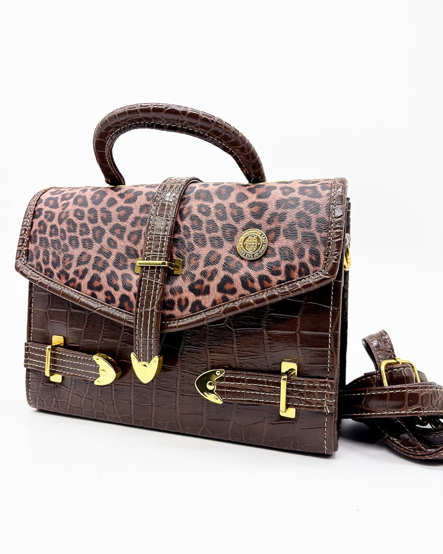 Dolongo Brown Leopard Print - DR PACHANGA