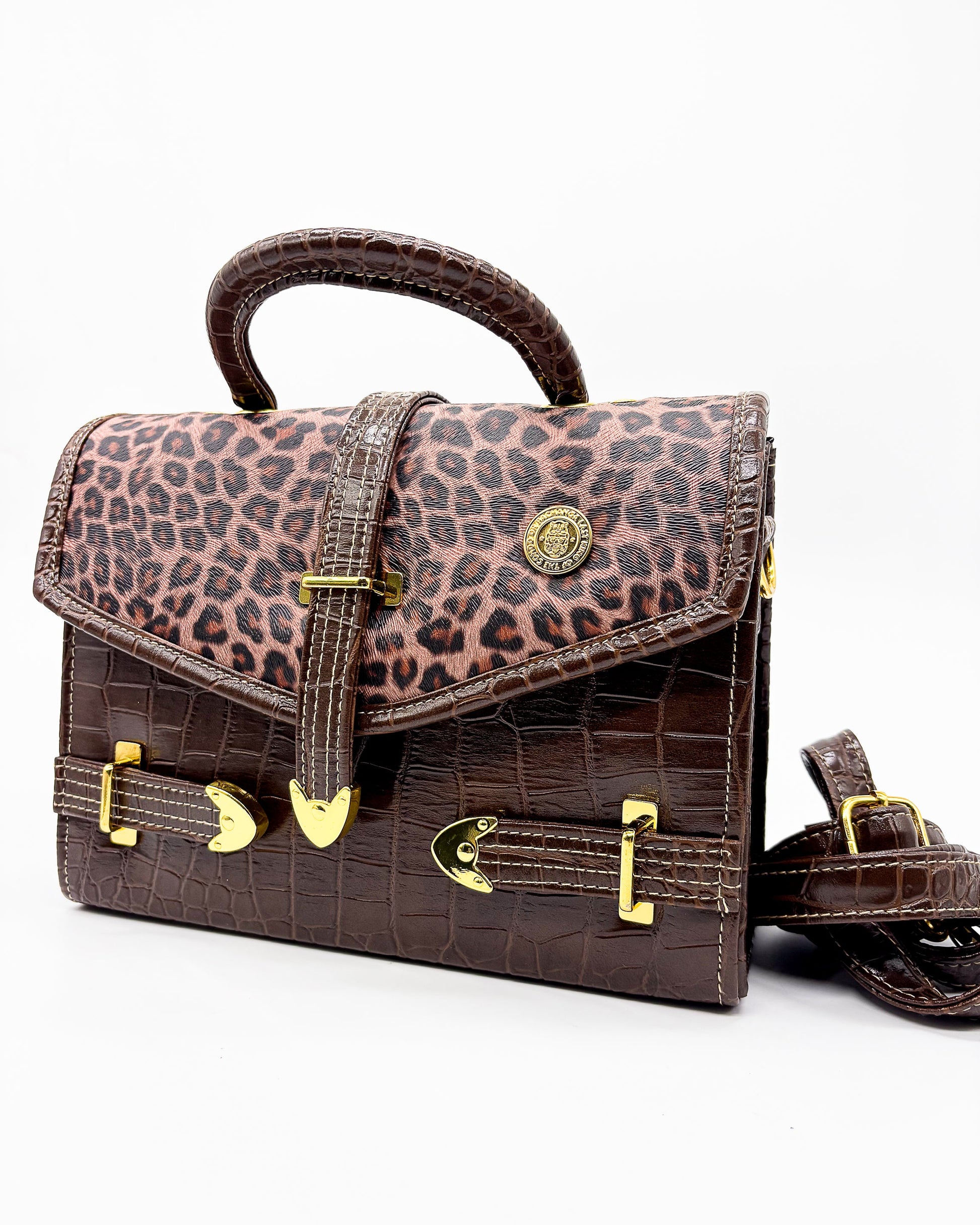 Dolongo Brown Leopard Print - DR PACHANGA