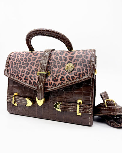 Dolongo Brown Leopard Print - DR PACHANGA