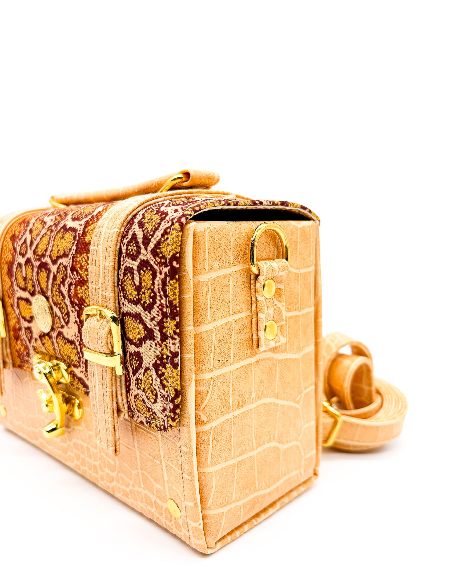 Boitumelo Beige Gold Print - DR PACHANGA