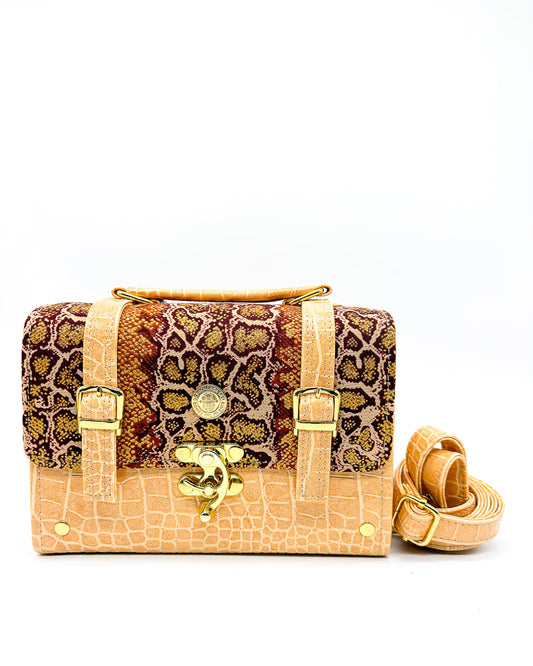 Boitumelo Beige Gold Print - DR PACHANGA