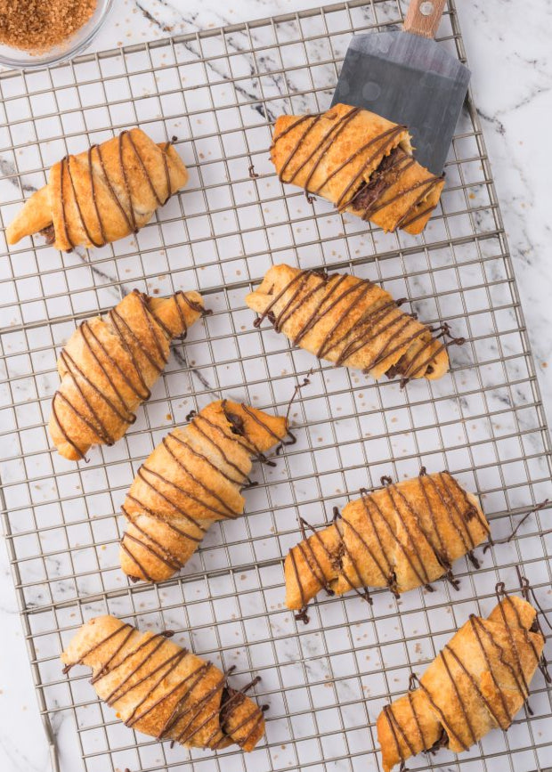 Plain Croissant With Nutella