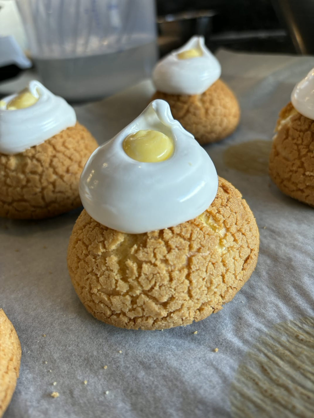 Lemon Choux Bun